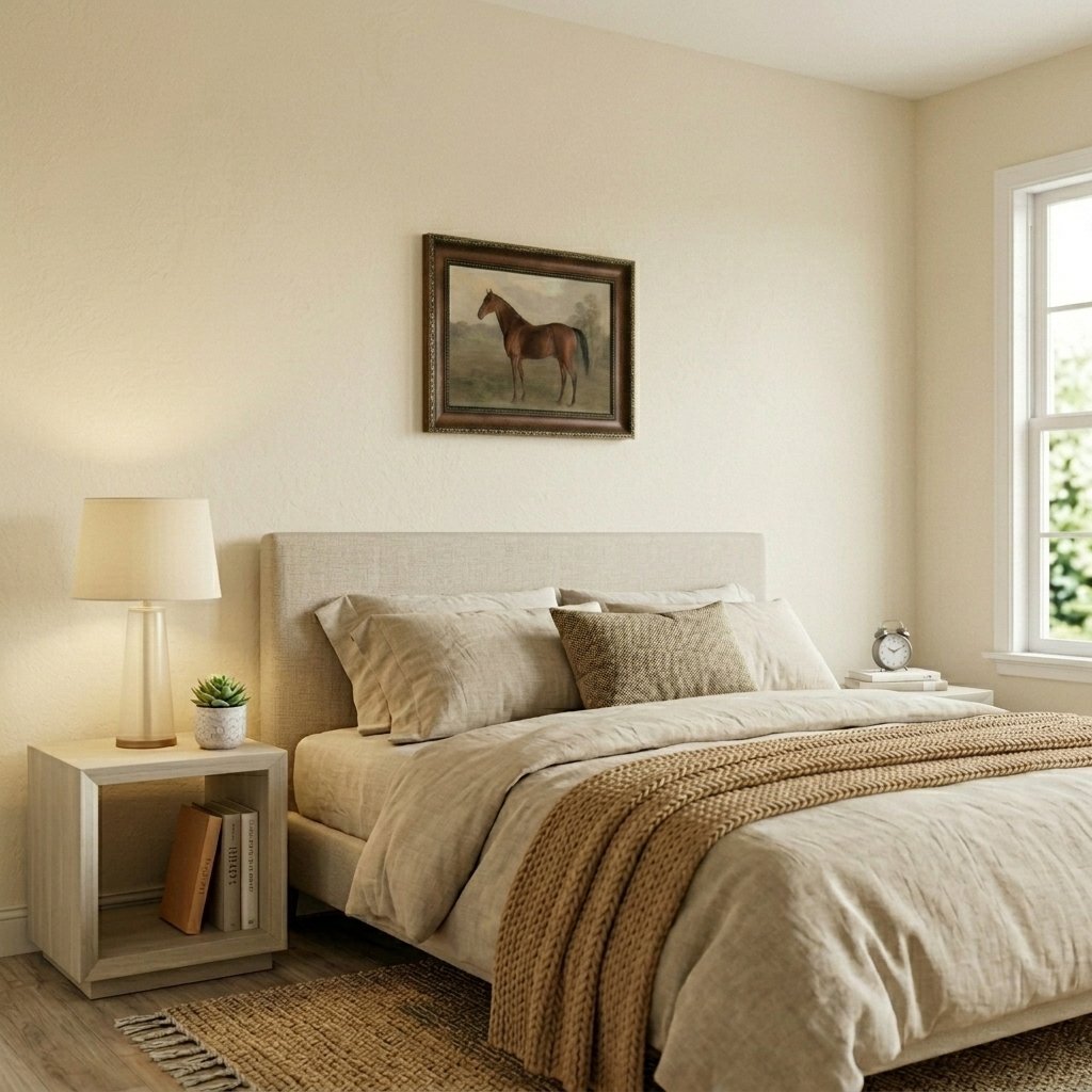 Vintage Horse in Classical Animal Print with A Canvas Wall Art – Pormipone