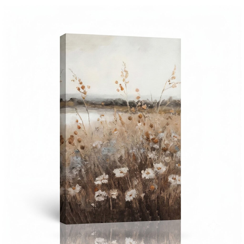 PORMIPONE 24x36in Autumn Field Whisper Canvas Wall Art