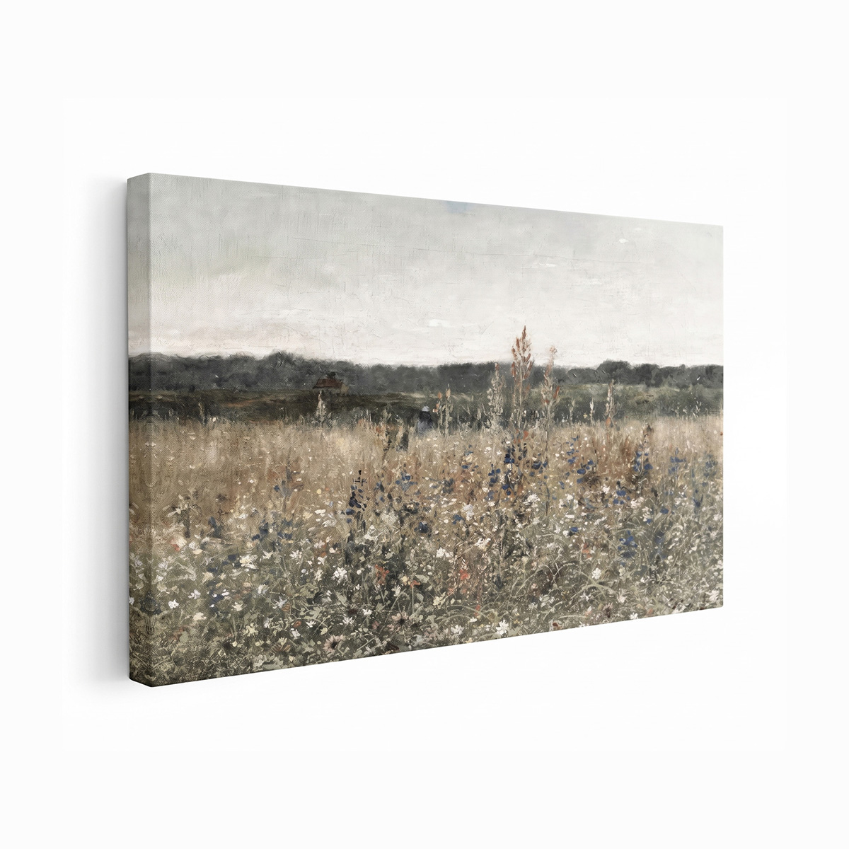 PORMIPONE 36x24inch Twilight Meadow Canvas Wall Art