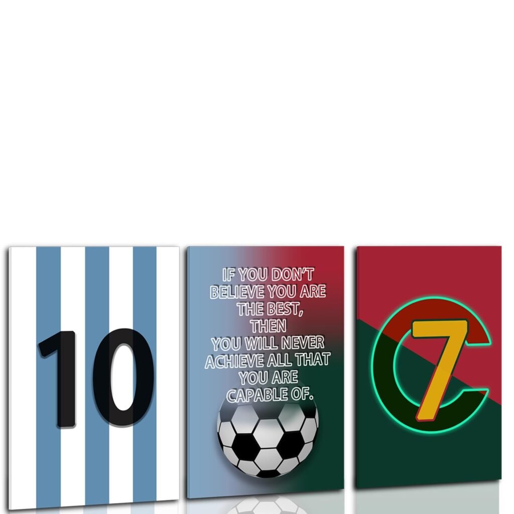 Soccer Wall Art – Pormipone Canvas Wall Art