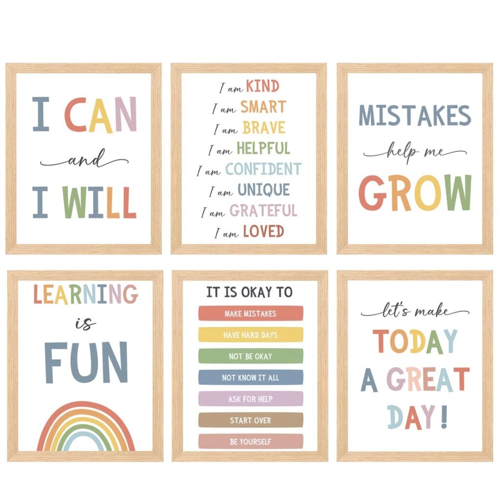 Classroom Poster Wall Art – Pormipone Canvas Wall Art