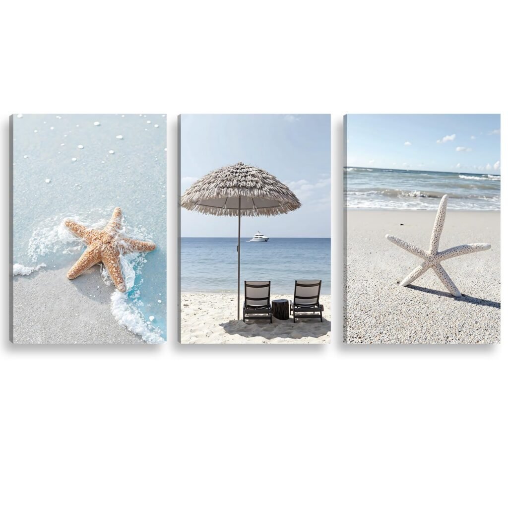 Beach Wall Art – Pormipone Canvas Wall Art