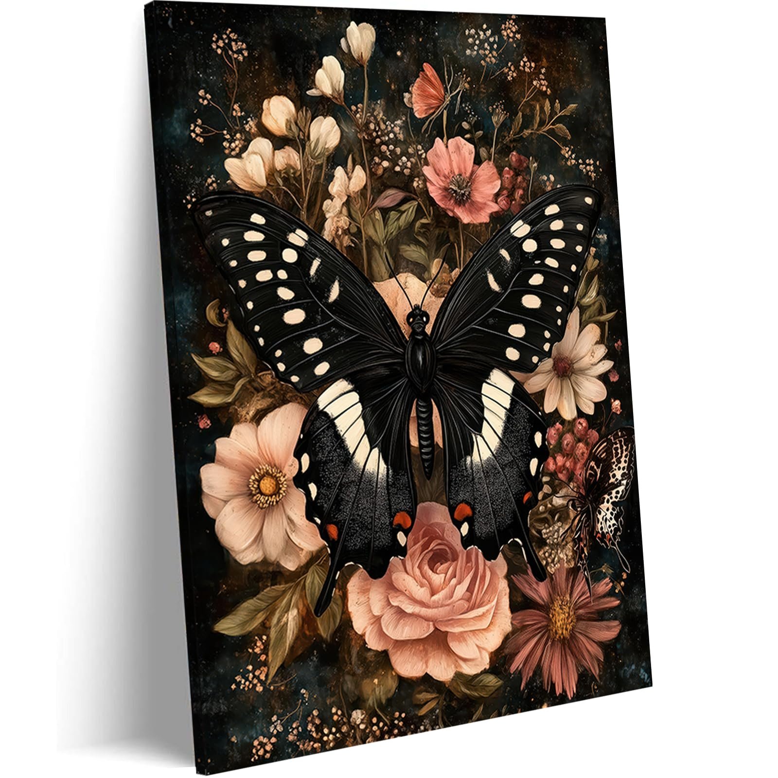 Vintage Butterfly Wall Art – Pormipone Canvas Wall Art