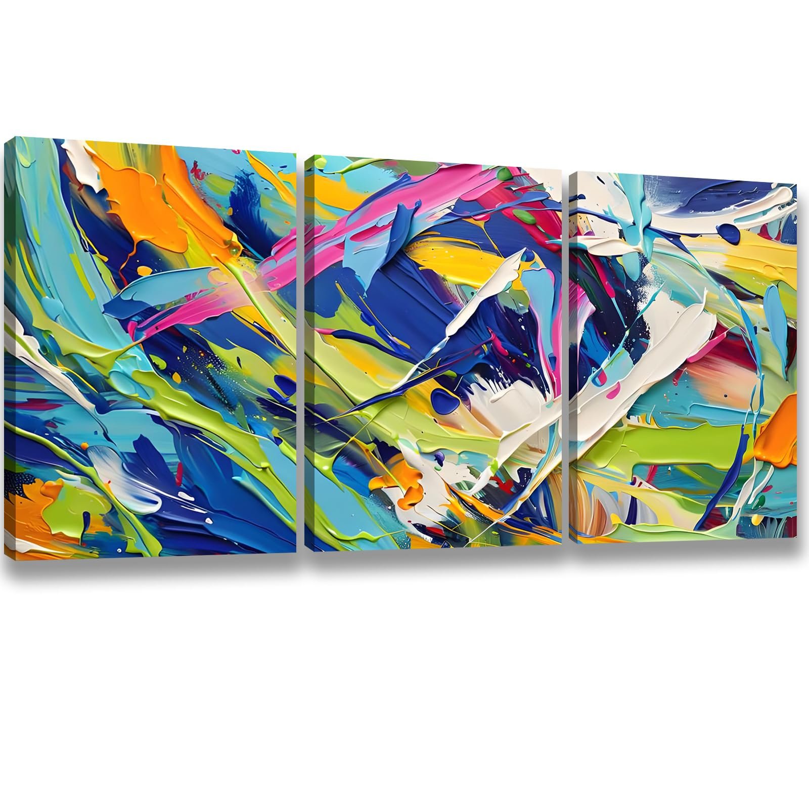 Abstract Art Wall Decor Canvas Wall Art – Pormipone Canvas Wall Art