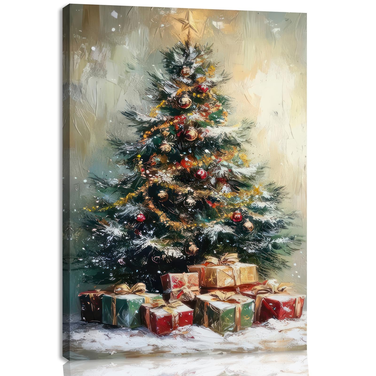 Christmas Tree Wall Art – Pormipone Canvas Wall Art